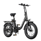 Electric Bike ENGWE L20 2.0 - Motor 750W  Battery 52V13AH 20 Inch Mechanical Disc Brake - Black